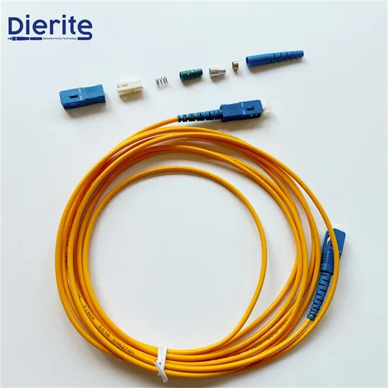 Glasfaser-Patchkabel Simplex Duplex mm Om3 Om4 G652D Fiber Jumper Sc LC Upc
